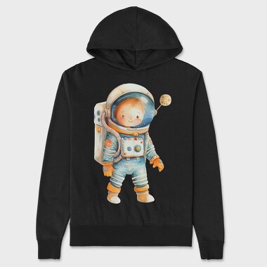 Space Adventure Kid, Hanorac Oversize Barbati (Unisex)