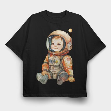 Space Baby Astro, Tricou Oversize Barbati (Unisex)