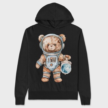 Space Bear Club, Hanorac Oversize Barbati (Unisex)
