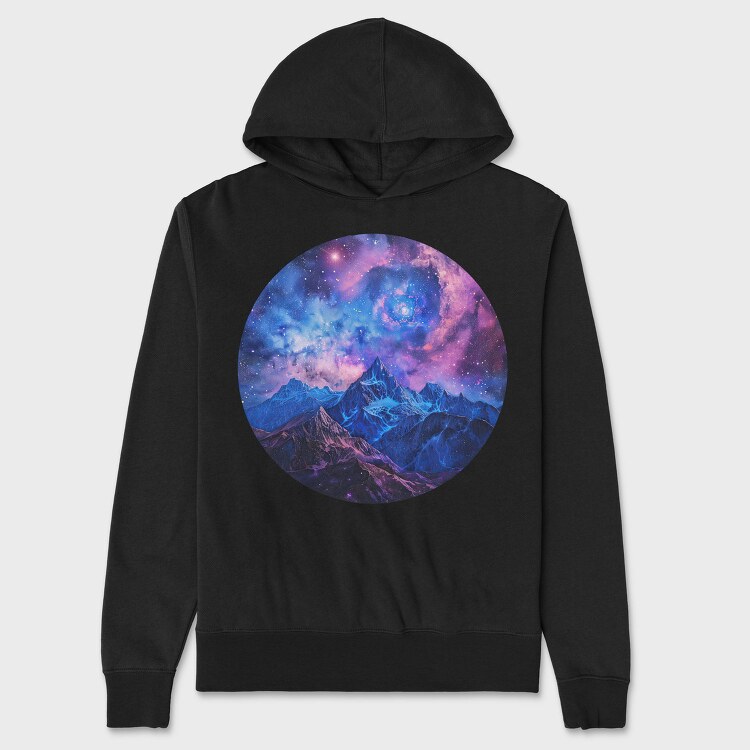 Space Climber Mountain, Hanorac Oversize Barbati (Unisex)