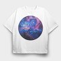 Space Climber Mountain, Tricou Oversize Barbati (Unisex)