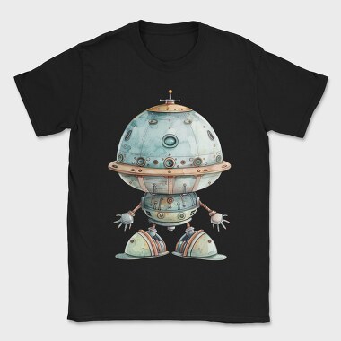 Space Egg Robot, Tricou Barbati (Unisex)