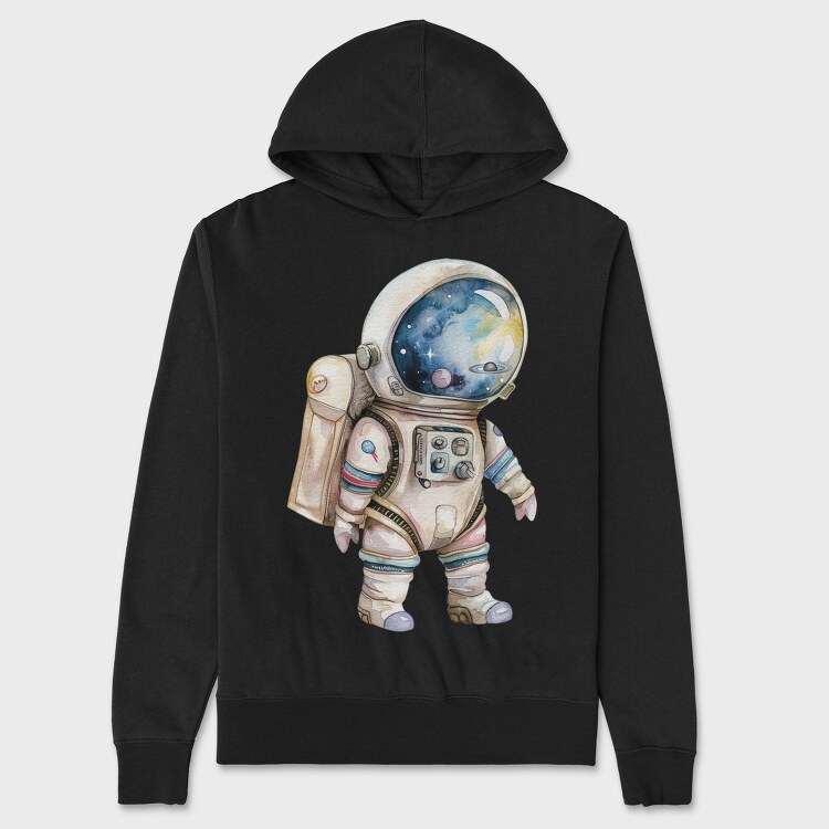 Space Kid Galaxy, Hanorac Oversize Barbati (Unisex)