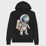 Space Kid Galaxy, Hanorac Oversize Barbati (Unisex)