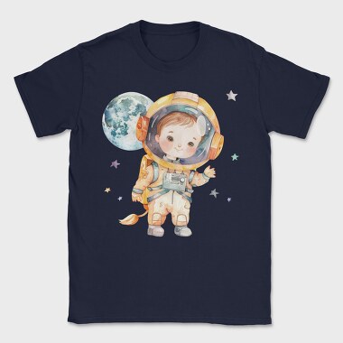 Space Kid Moonlit, Tricou Barbati (Unisex)