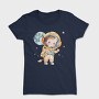 Space Kid Moonlit, Tricou Femei