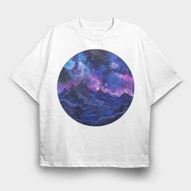 Space Mountain Climb, Tricou Oversize Barbati (Unisex)