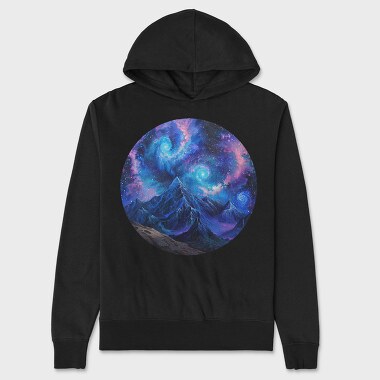 Space Mountain Galaxy, Hanorac Oversize Barbati (Unisex)