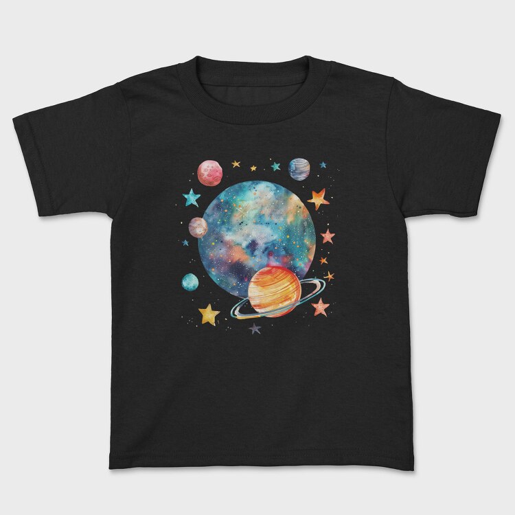 Space Planet Stars, Tricou Copii