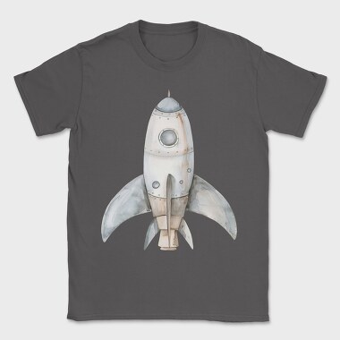 Space Rocket Launch, Tricou Barbati (Unisex)
