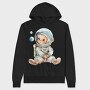 Space Toddler Astro, Hanorac Oversize Barbati (Unisex)