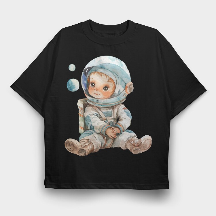 Space Toddler Astro, Tricou Oversize Barbati (Unisex)