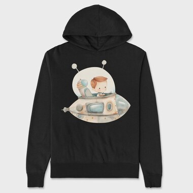Spaceship Boy Space, Hanorac Oversize Barbati (Unisex)