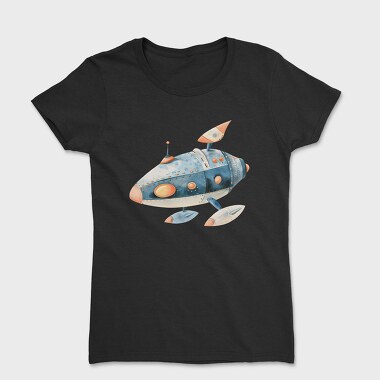 Spaceship Fly By, Tricou Femei