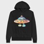 Spaceship Flying Boat, Hanorac Oversize Barbati (Unisex)