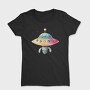 Spaceship Flying Ufo, Tricou Femei