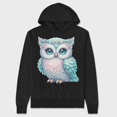 Sparkle Owl Tribe, Hanorac Oversize Barbati (Unisex)