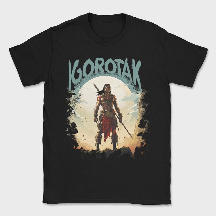 Native Warrior, Tricou Barbati (Unisex)