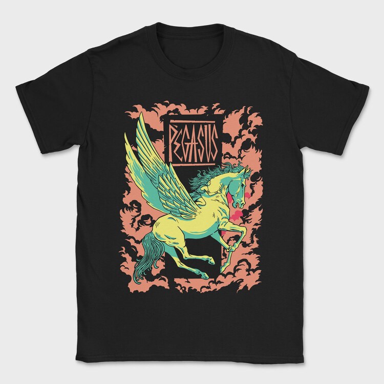 Mythology Pegasus, Tricou Barbati (Unisex)