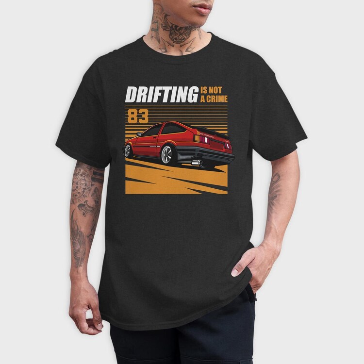 Toyota Corolla Levin, Tricou Barbati (Unisex)