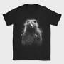 Mystic Bear Monochrome, Tricou Barbati (Unisex)