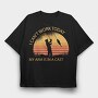 My Arm Is in a Cast Fishing, Tricou Oversize Barbati (Unisex)
