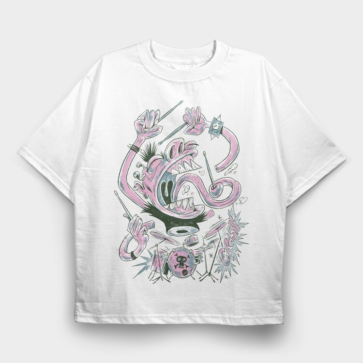 Musicians 9, Tricou Oversize Barbati (Unisex)