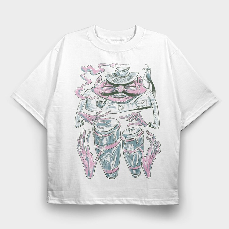 Musicians 8, Tricou Oversize Barbati (Unisex)