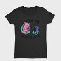 Axolotl Playing Video Games Gamer Couch Tv, Tricou Femei