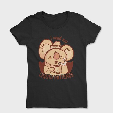 Awesome Liquid Patience Koala, Tricou Femei