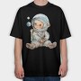 Space Toddler Astro, Tricou Oversize Barbati (Unisex)