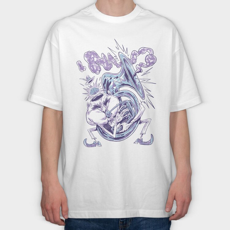 Musicians 6, Tricou Oversize Barbati (Unisex)