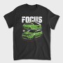 Green Focus Rs Fast Car, Tricou Barbati (Unisex)