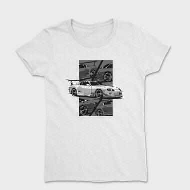 Jdm Supra Fast Stance Garage, Tricou Femei