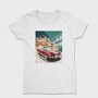 Mustang Coast Cruise Red, Tricou Femei
