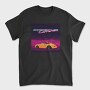 Porsche Carrera Night Grid, Tricou Barbati (Unisex)