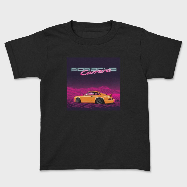 Porsche Carrera Night Grid, Tricou Copii