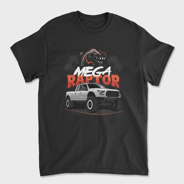 Raptor Truck Palm Ocean Sunset, Tricou Barbati (Unisex)