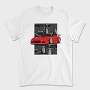 Red Nissan 240Sx Stance, Tricou Barbati (Unisex)