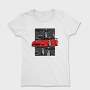 Red Nissan 240Sx Stance, Tricou Femei