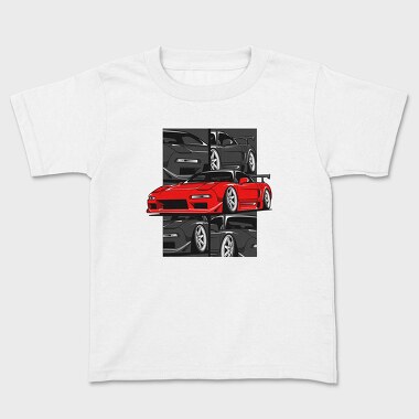Red Nissan 240Sx Stance, Tricou Copii