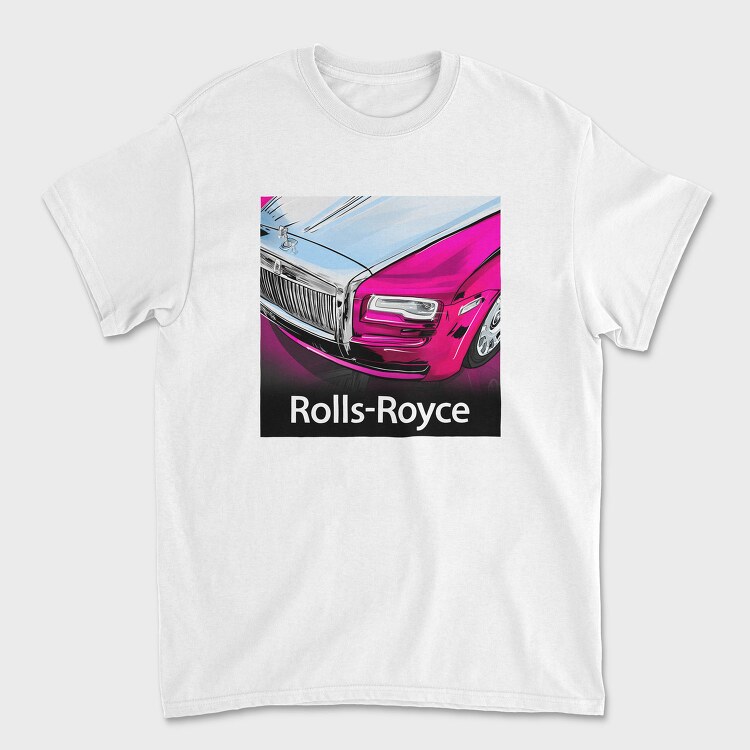 Rolls Royce Pink Fantasy, Tricou Barbati (Unisex)