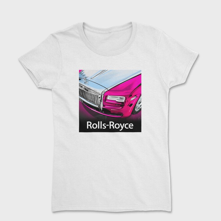 Rolls Royce Pink Fantasy, Tricou Femei