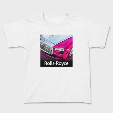 Rolls Royce Pink Fantasy, Tricou Copii