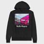 Rolls Royce Pink Fantasy, Hanorac Oversize Barbati (Unisex)
