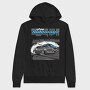 Sideways Drift Car Smoke, Hanorac Oversize Barbati (Unisex)