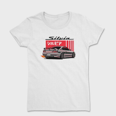 Silvia Japanese Red Flames, Tricou Femei