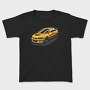 Speed Car Gold Fast Metallic, Tricou Copii