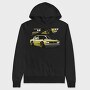 Yellow Nissan 240Sx Stance Fast, Hanorac Oversize Barbati (Unisex)