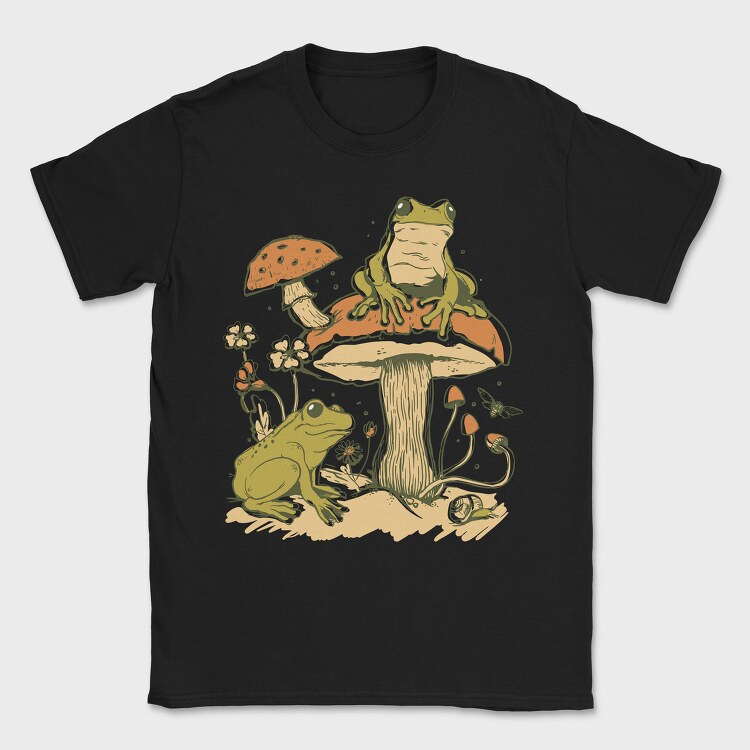 Tricou Barbati (Unisex) Imprimat digital direct in tesatura, bumbac premium 100%.